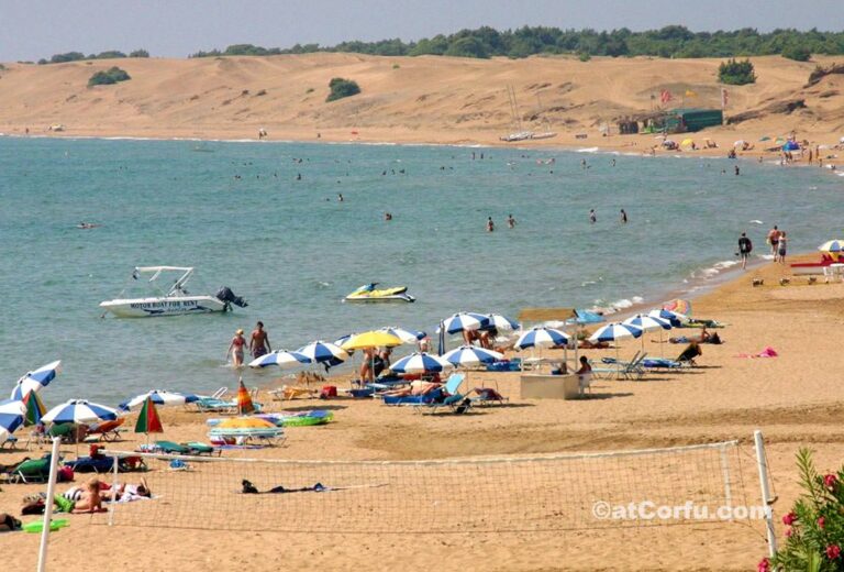 Korfu Fotos, Strand von Agios Giorgis