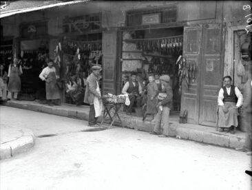  Straße in Athen 1920