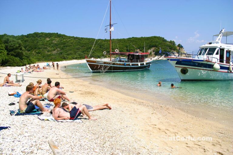 Benitses - ein Strand