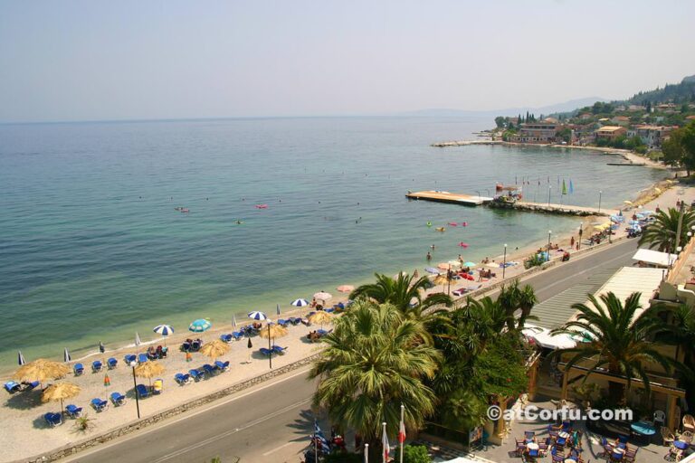 Benitses - Strand bei Contrakia