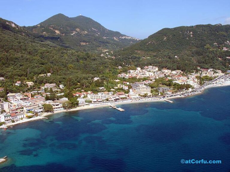 Benitses airphotos - Loutrouvia Bereich