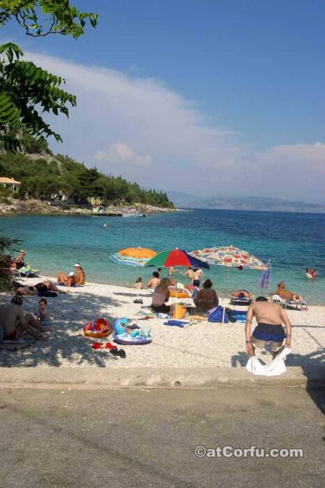 Benitses - Strand bei Limeri