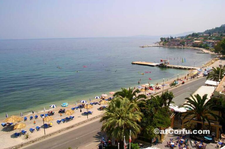 Benitses - Strand von Chontrakia
