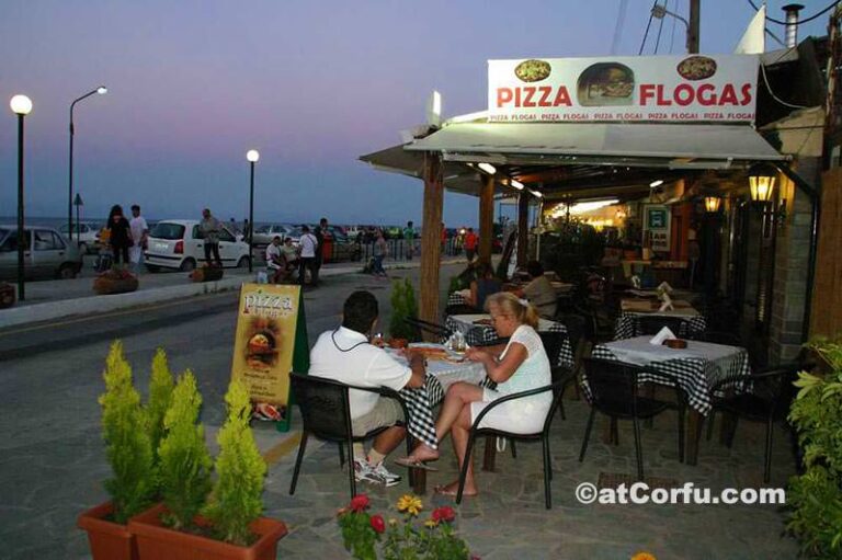Benitses - Pizza flogas