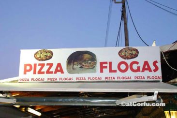 Benitses - Pizza flogas