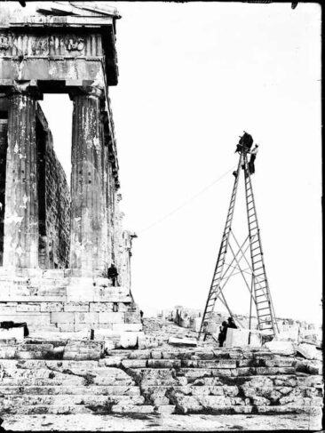 Fred Boissonas fotografiert den Parthenon