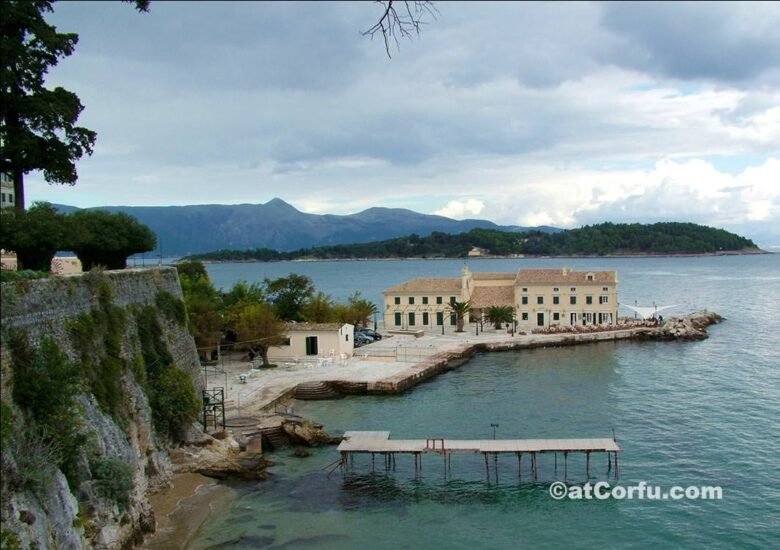 Korfu Fotos, Faliraki unte der alten Festung