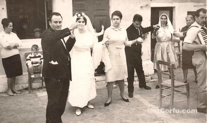 Benitses - Mourmouris Hochzeit 1964