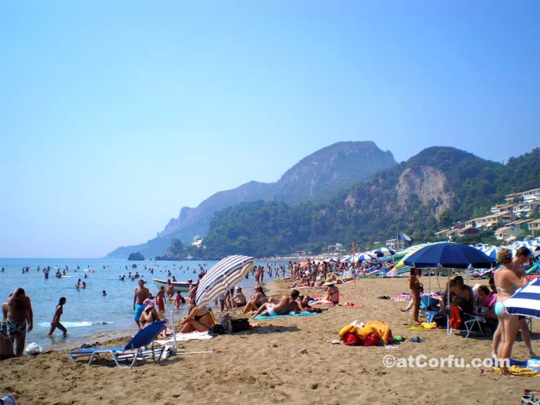 Korfu Fotos, Cosmopolitan Glyfada Strand