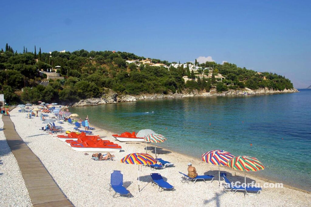 Korfu Fotos - Strand von Kalami