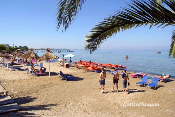 Korfu Fotos - Strand bei Kavos