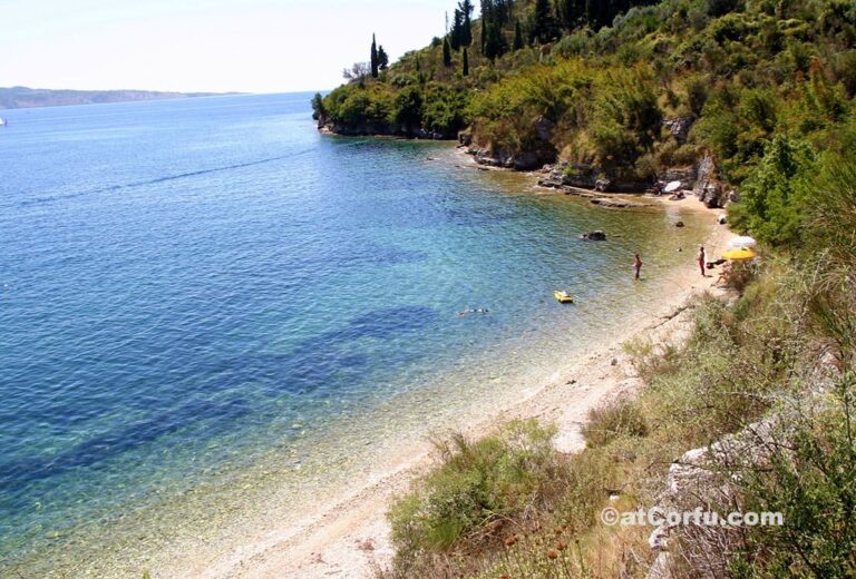 Korfu Fotos - Kerasia strand