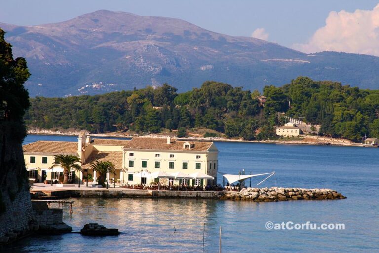 Korfu Fotos - Faliraki aus der alten Festung