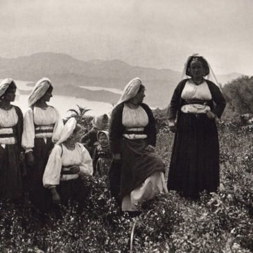 Korfiot Mädchen auf dem Lande 1903