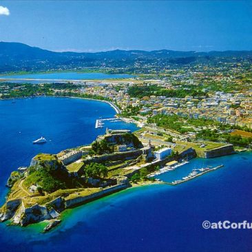 Korfu Fotos - Alte Festung aus der Luft