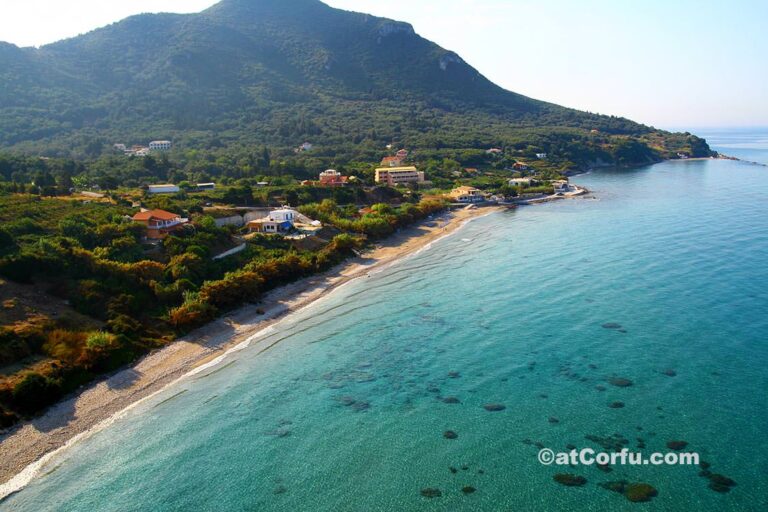 Korfu Fotos - Paramonas Strand
