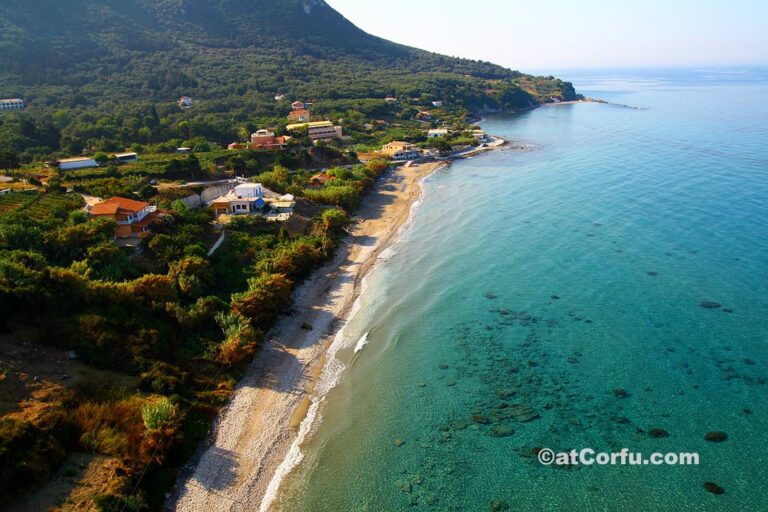 Korfu Fotos - Paramonas Strand