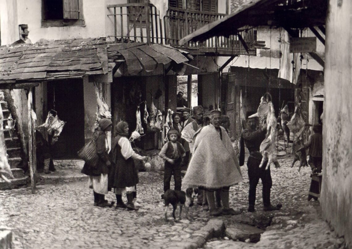 Metzger in Paramythia 1913