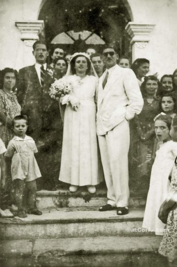 Benitses - Heirat von Antreas Skevoulis 1950
