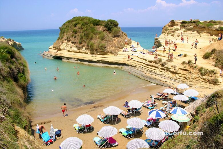 Korfu Fotos - Sidari, Kanal d`amour