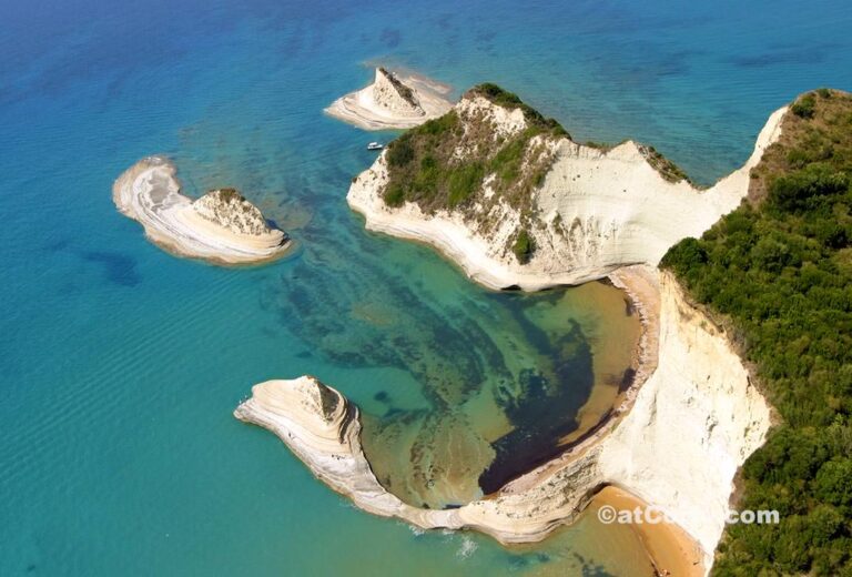 Korfu Fotos - Cape Drastis bei Peroulades