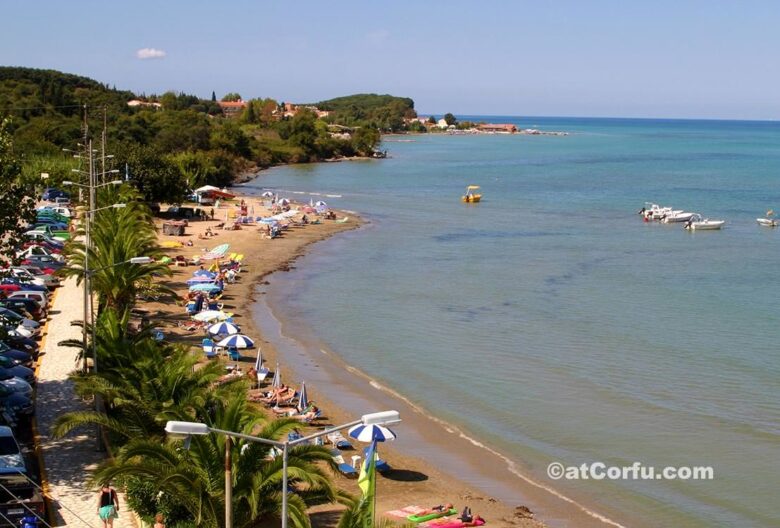 Korfu Fotos - Roda Strand