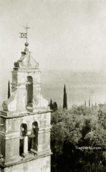 Benitses - San Stefano Glockenturm-1940