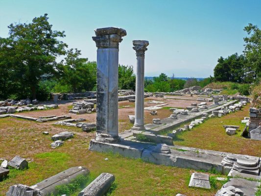 Korfu - antike Stadt, Paläopolis