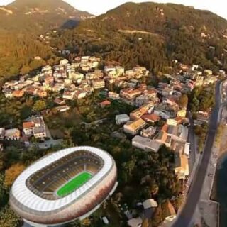 Das STADIUM des FC Club Benitses