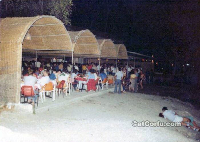 Benitses Spiros on the beach-1980