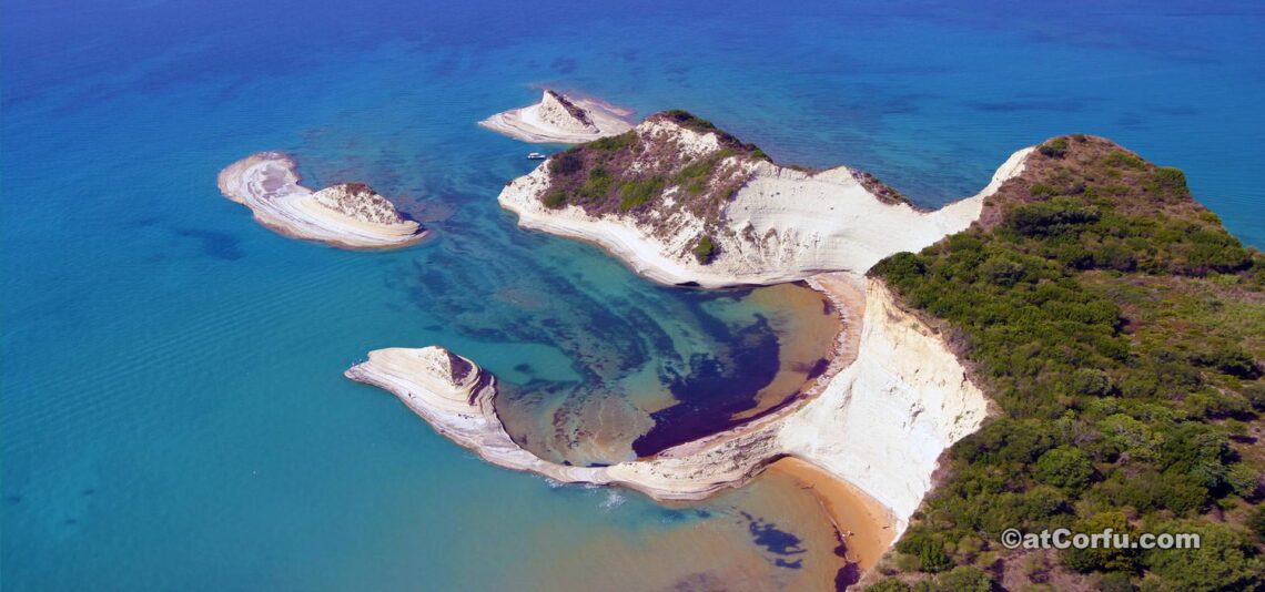 Drastis Cape bei Peroulades Nordwesten Korfu