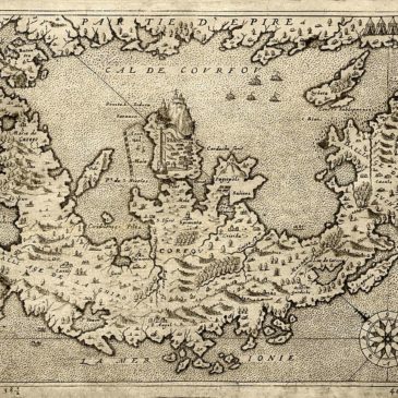 Korfu Karte von 1575