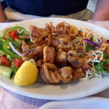 Fried squid by Captain Octopus
