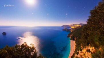 Korfu strand in Liapades