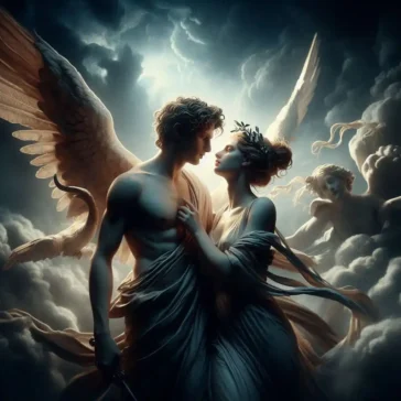 Eros und Psyche zusammen