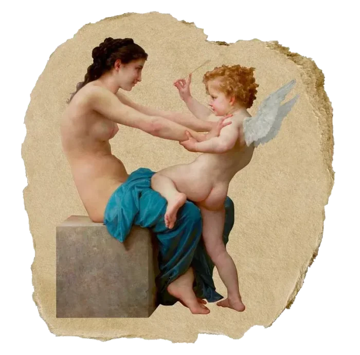 Aphrodite und Eros