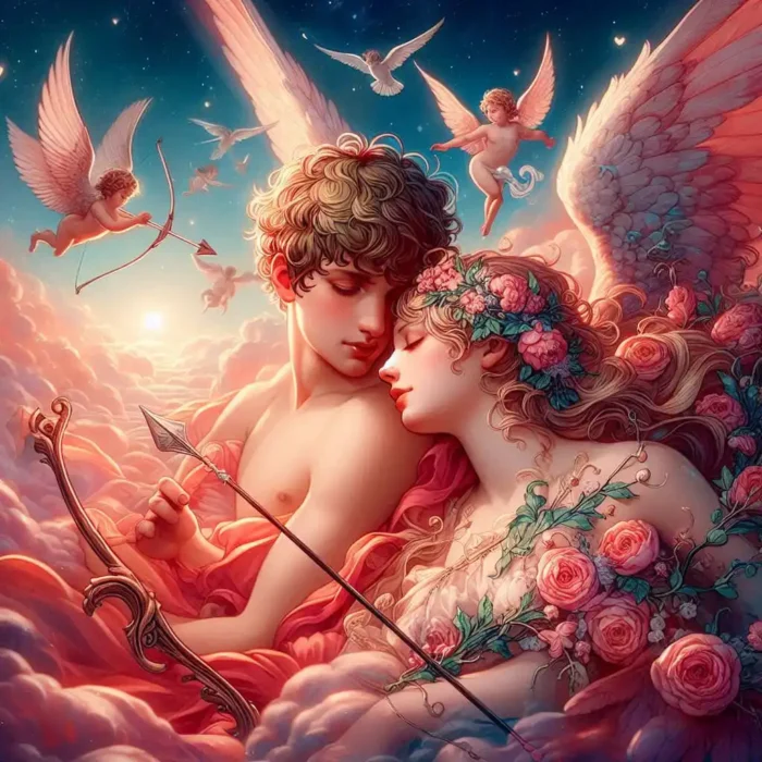 Eros und Psyche, romantic