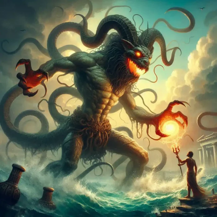 Typhon, der mächtige Sturm-Riese der griechischen Mythologie