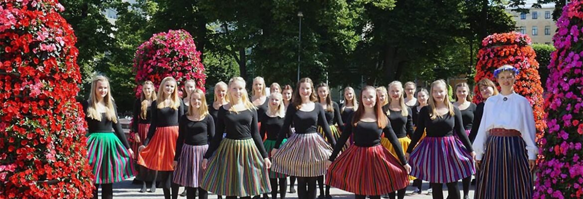 Folklore-Tanzgruppe auf Korfu