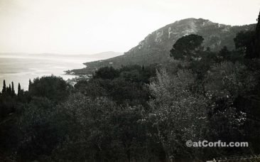 Μπενίτσες - από το ύψωμα του Αγίου Στεφάνου το 1970