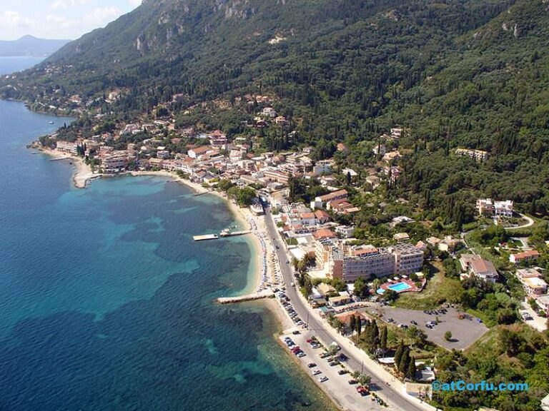 Μπενίτσες αεροφωτογραφίες - περιοχή Λουτρουβιά