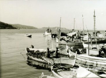 Μπενίτσες - στο λιμάνι το 1970