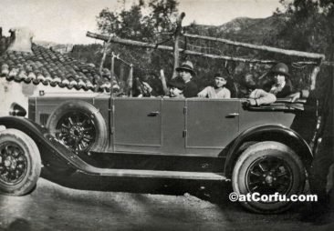 Μπενίτσες - το αυτοκίνητο των Μανεσαίων το 1927