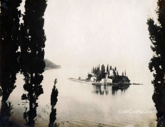 Παλιές φωτογραφίες της Κέρκυρας- Ποντικονήσι 1900