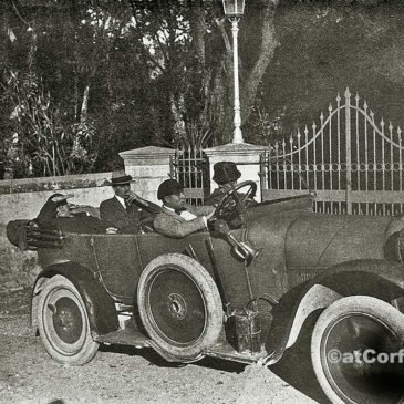 Μπενίτσες - αυτοκίνητο οικογένειας Μάνεση 1920