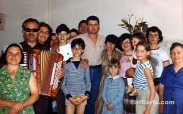 Μπενίτσες - οικογένεια Αντρέα Κοντού το 1972