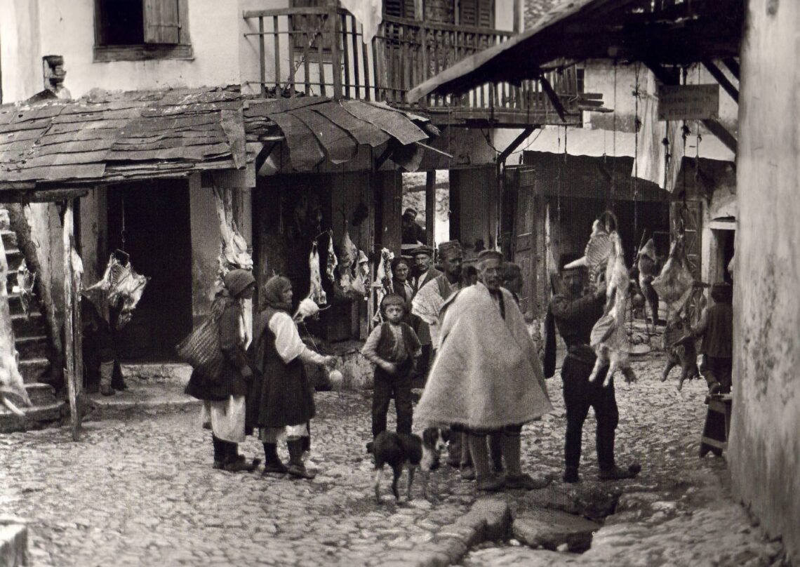 Κρεοπωλεία στην Παραμυθιά 1913