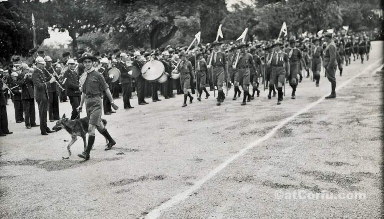 Παλιές φωτογραφίες της Κέρκυρας- πρόσκοποι