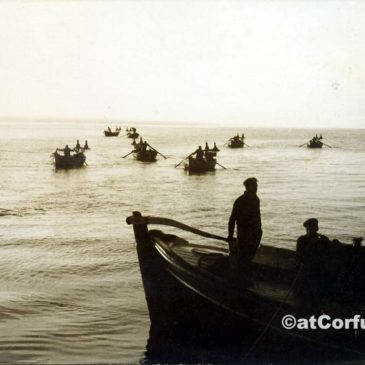 Μπενίτσες - Φεύγοντας από το λιμάνι για ψάρεμα το 1970