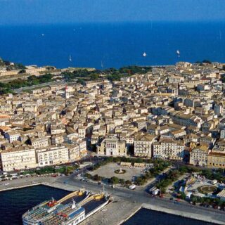 Η Κέρκυρα από αεροπλάνο